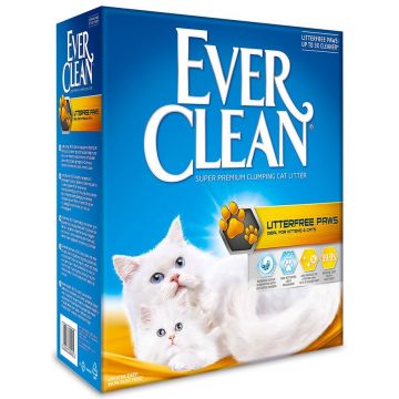 EVER CLEAN Litterfree Paws Nisip pentru pisici