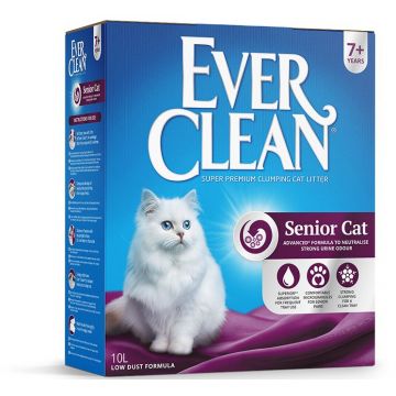 EVER CLEAN Senior Cat Nisip pentru pisici 10L