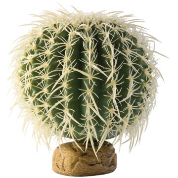 EXO TERRA Barrel Cactus, Plantă decorativă pentru terariu deşert, Mediu