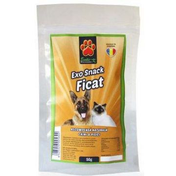 EXOTIC-K Ficat liofilizat pentru câini şi pisici 50g