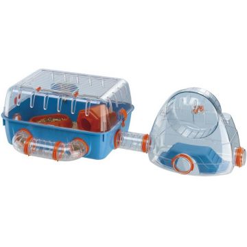 FERPLAST Cuşcă pentru hamsteri COMBI 2 79,5x29,5x26,3cm