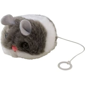 FERPLAST Jucărie pentru pisici, Şoricel interactiv cu sfoară