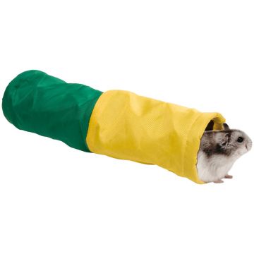 FERPLAST Jucărie pentru rozătoare, Tunel pentru hamsteri, 6,5x25cm
