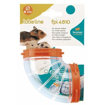 FERPLAST Tunel pentru hamsteri Curb, diametru 6cm, diferite culori