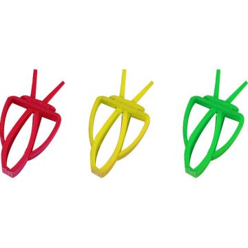 FLAMINGO Agăţătoare universală pentru colivie păsări, 3buc, diverse culori