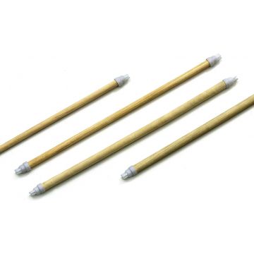 FLAMINGO Bară din lemn cu capăt de plastic 4 buc, 35cm (2x10mm, 2x12mm)