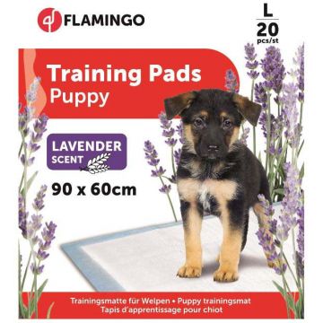 FLAMINGO Covoraşe absorbante pentru căţei, cu lavandă