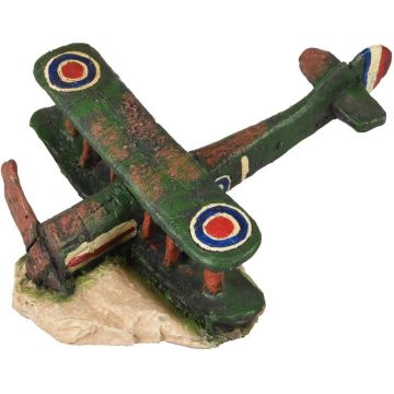 FLAMINGO Decor pentru acvarii, avion yoko, 16x12x8CM