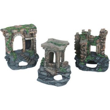 FLAMINGO Decor pentru acvarii Ruine, diverse modele