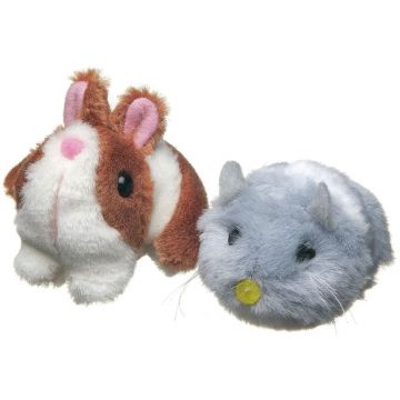 OUTLET CAMON Rozătoare din pluş pentru pisici Şoarece/Iepure 8cm, diverse modele
