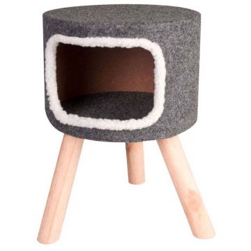 OUTLET FLAMINGO Căsuţă pentru pisici NORDIC diam. 35cm, înălţime 50cm