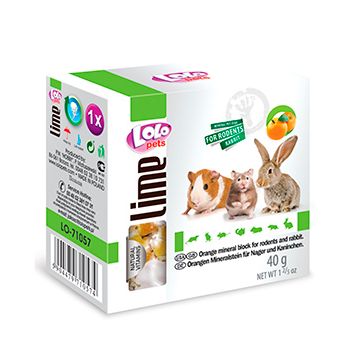 Calcar cu aroma de portocale pentru rozatoare