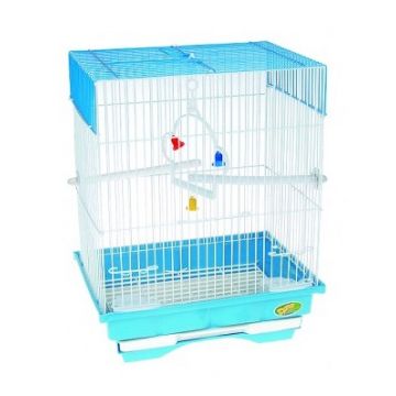 Colivie pentru pasari Tatrapet Dodo, 30 x 23 x 38 cm, turcoaz