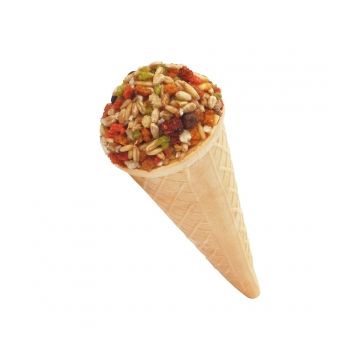 Cornet cu fructe pentru rozatoare