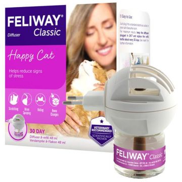 Difuzor antistres pentru pisici Feliway Classic