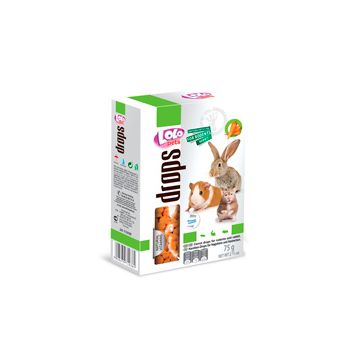 Dropsuri cu morcovi pentru rozatoare