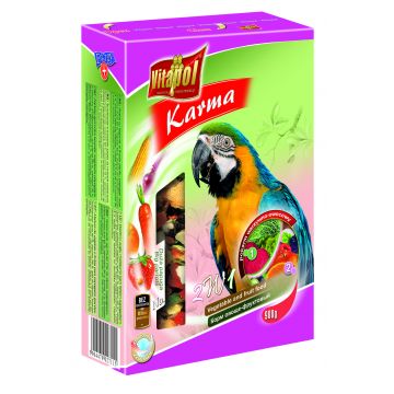Fructe si legume pentru papagali mari 900 g