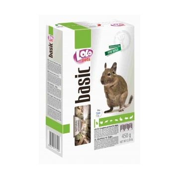 Hrana de baza pentru degu 450 gr