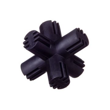 Jucarie BK Cruce Cauciuc Neagra 12.5 cm