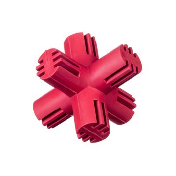 Jucarie BK Cruce Cauciuc Rosie 12.5 cm