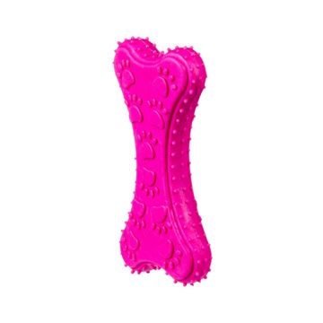 Jucarie BK os roz XS pentru catei 10 cm