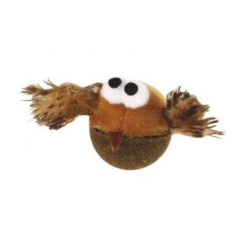 Jucarie pentru pisici Croci Euphoria Bigeyes, cu catnip, 7 cm