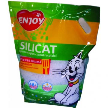 Nisip Silicat Pentru Pisici Enjoy 3.8 L