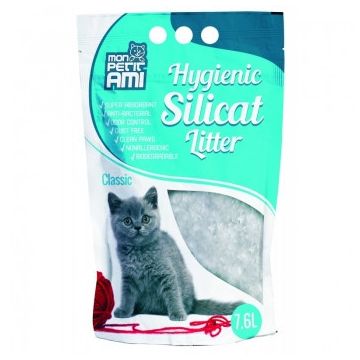 Nisip Silicat Pentru Pisici Mon Petit Ami CLasic 7.6 L