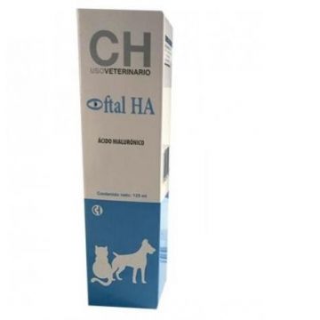 Oftal HA - Solutie lavaj ocular pentru caini si pisici - 125ml