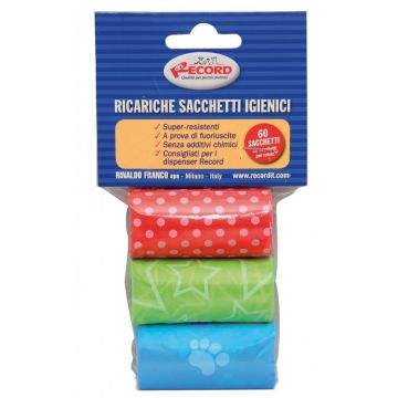 Pungi igienice pentru caini - set 3 role x 10buc.