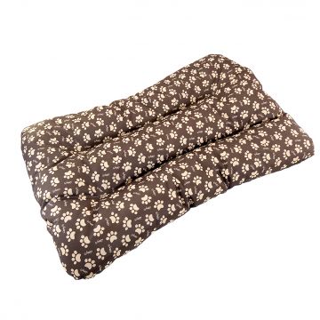 Saltea/perna impermeabila, pentru caine/pisica, model labute -  80×62 cm