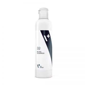 Sampon pentru blana neagra Vet Expert Black Shine, 250 ml