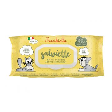 Servetele umede Ferribiella - Aloe Vera - 40buc.