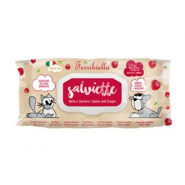 Servetele umede Ferribiella - Ghimbir - 40buc.