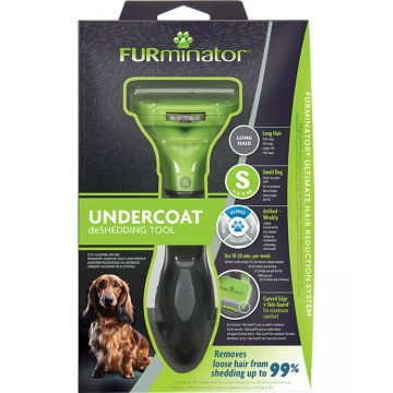 Trimmer profesional Furminator, blana lunga - S