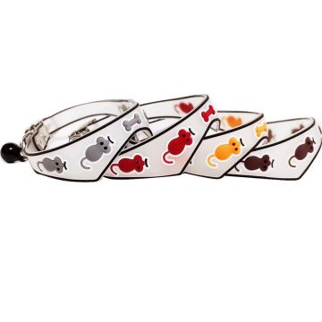 Zgarda Fancy Pentru Pisici Color, 1 x 30 cm