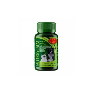 Allergy Calm, Supliment Nutritional Pentru Caini si Pisici, 100 Tablete