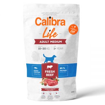 Calibra Dog Life Adult Medium Fresh Beef 100 g