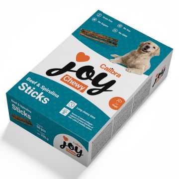 Calibra Joy Dog Chewy Beef & Spirulina Sticks 700 g