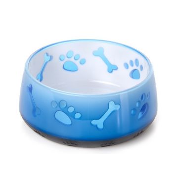 Castron melamina 300 ml albastru