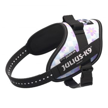 Ham Julius-K9 IDC Power, S, Cartoon, reflectorizant, circumferința piept 49-67 cm, pentru câini cu greutate de 7-15 kg