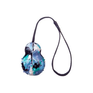 Jucarie BK Buzdugan Cauciuc cu Sfoara, Albastru S 8.5 x 6 cm