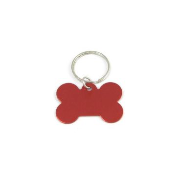 Medalion os 4 cm rosu