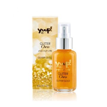 Parfum cu sclipici Yuup Fashion Glitter Gold - 50ml