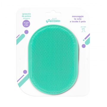 Perie dubla, cauciuc - 19cm