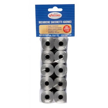 Pungi igienice pentru caini - set 10 role x 20buc.