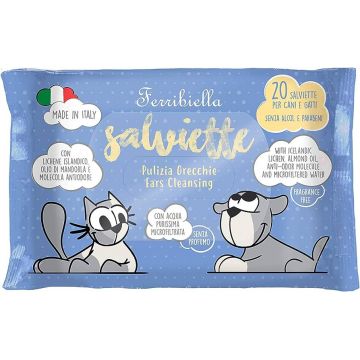 Servetele umede Ferribiella - Igiena urechilor - 20buc.
