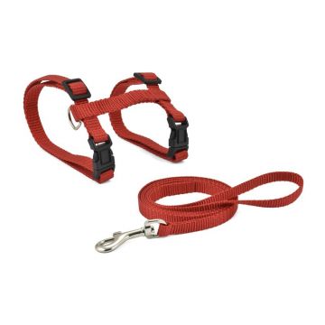 Set lesa si ham Nayeco - Pisica - Rosu