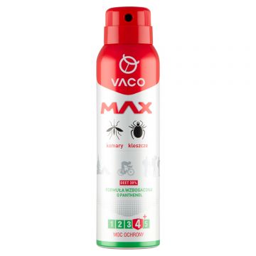 Spray impotriva Tantarilor, Capuselor si Mustelor, Vaco Max - 100ml