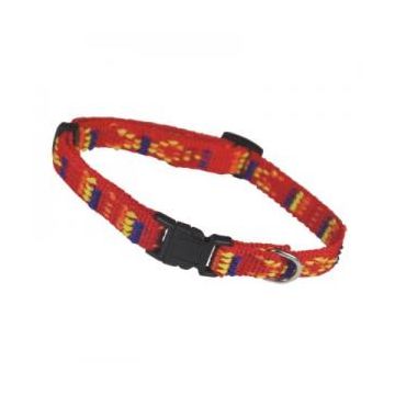 Zgarda 10mmx20-30cm rosie